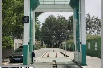 水泥攪拌車洗車機(jī)-無盲角清洗環(huán)評驗(yàn)收更輕松[隆茂鑫晟]